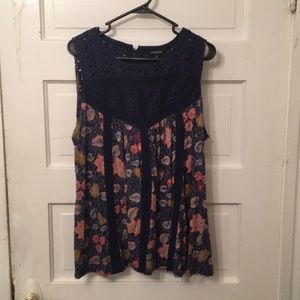 Women’s plus size 1X Lucky Brand shell top